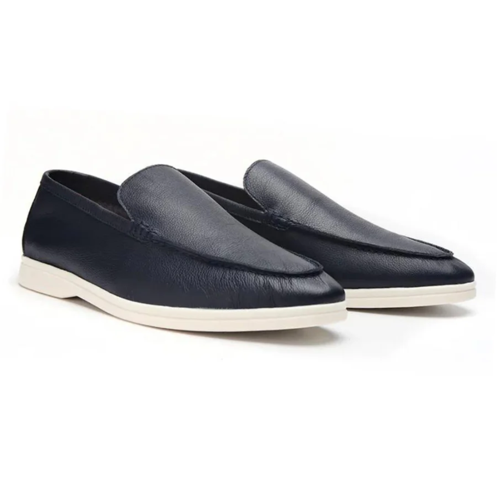Loafers van rundleer