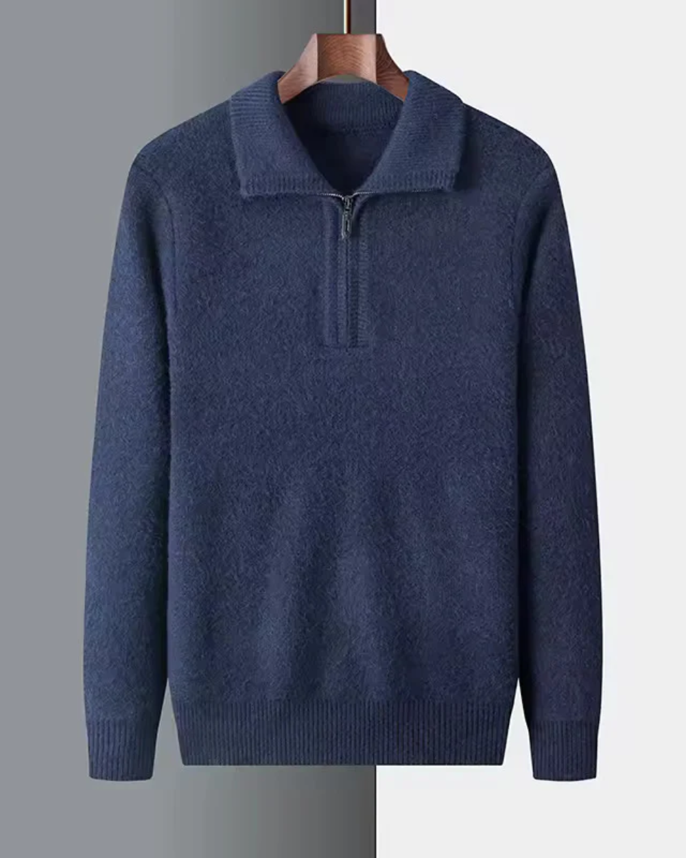 Gstaad Kasjmier Sweater met Kwartrits
