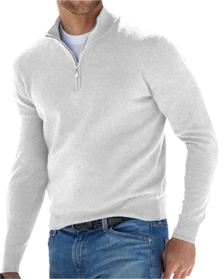 Elegante Zip Sweater