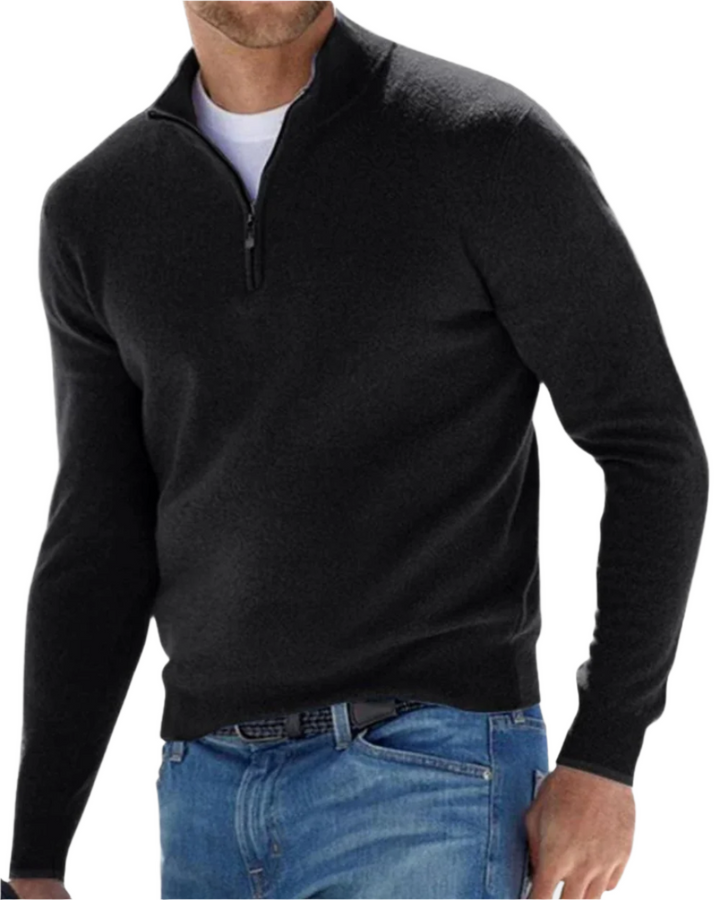 Elegante Zip Sweater