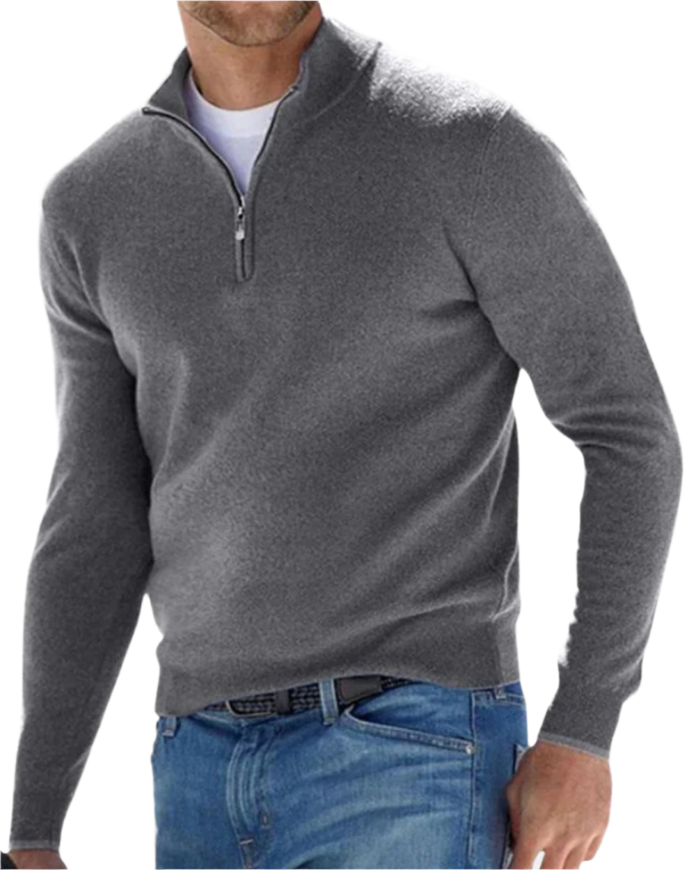 Elegante Zip Sweater