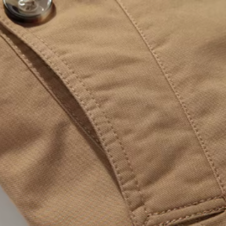 Elegante gewatteerde trenchcoat