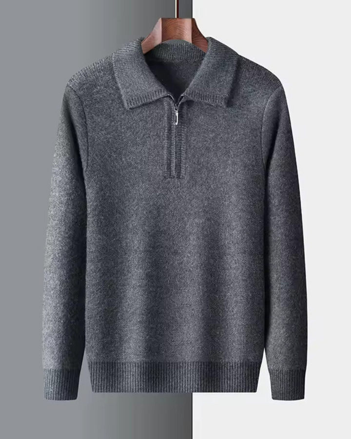 Gstaad Kasjmier Sweater met Kwartrits