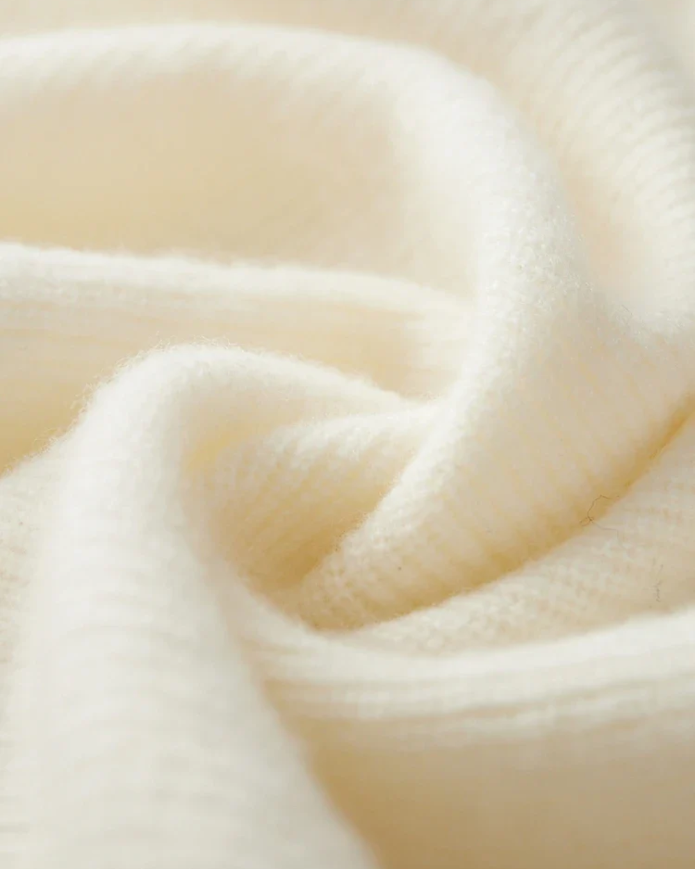 Portofino kasjmier trui met halve rits