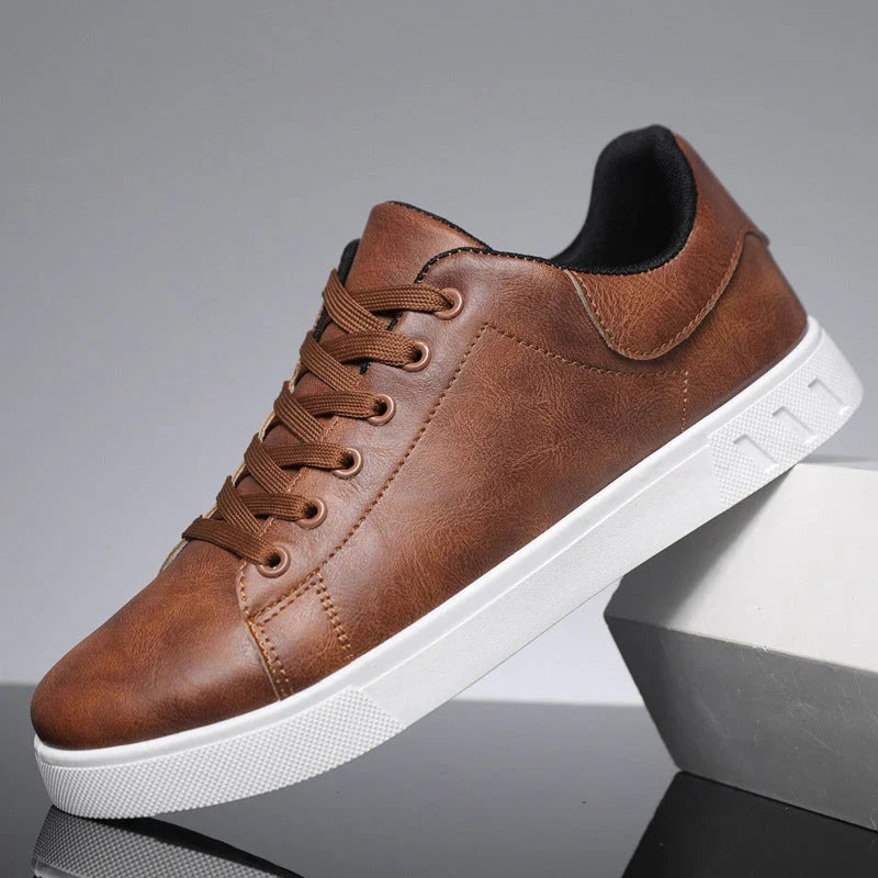 Corrado Klassieke Leren Sneakers