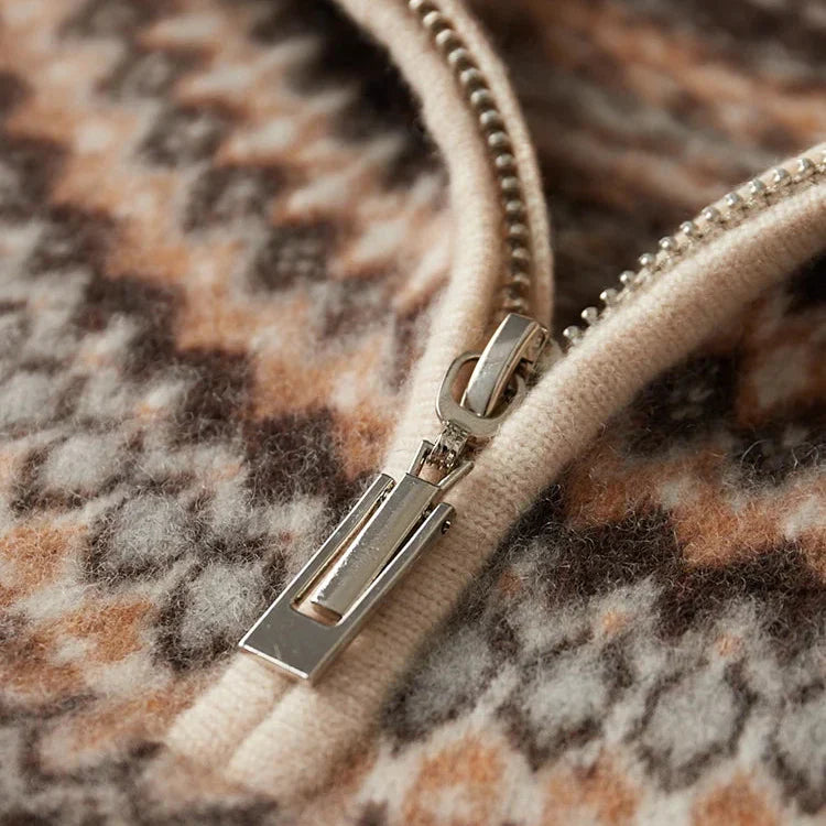 Elegante Kasjmier Zip Sweater