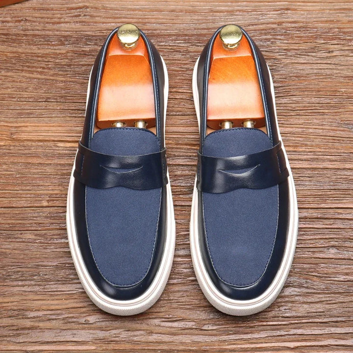 Napels leren Loafers