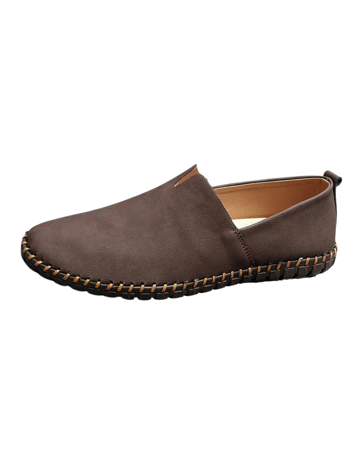 Santorini leren Loafers