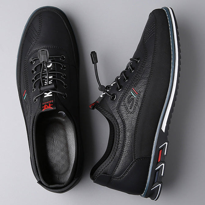 Casual leren schoenen